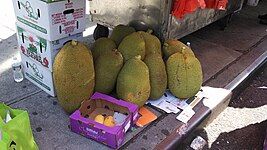 At a fruit stand in Manhattan's Chinatown