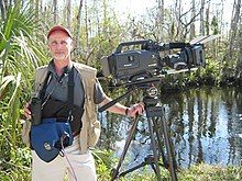 Hott on production in the Everglades working on the film John James Audubon