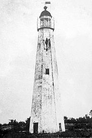 Original lighthouse, in 1848