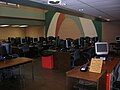 The PC Lab at Stevens Institute of Technology, located in the basement of the Samuel C. Williams Library.