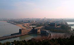 Penglai viewed from the Penglai Pavilion