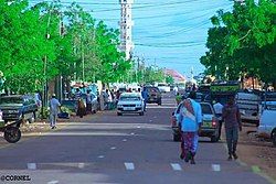 Street in Burtinle.