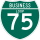 Business Loop Interstate 75 marker