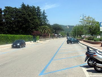 Thoroughfare in Castel Gandolfo