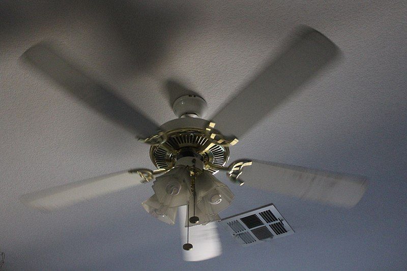 File:Ceiling Fan Mid-Spin.jpg