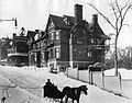 Frederick Redpath House in the Golden Square Mile was designed and built in 1885. After a 28-year battle, it was demolished in 2014 in favour of a condominium block by the Sochacevski family.