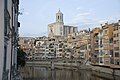 The Cathedral of Girona is one of the smaller cathedrals in Spain.