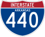 Interstate 440 marker