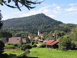 A general view of Le Saulcy