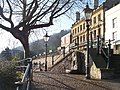 Malvina Fountain on Belle Vue Island, Great Malvern, England