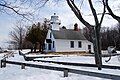 The lighthouse in winter of 2009