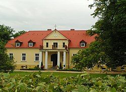 Parish church in Powiercie manor