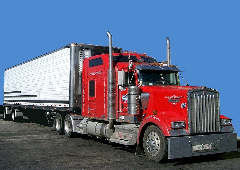 File:Red truck USA.JPG