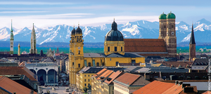 Skyline of Munich, Germany