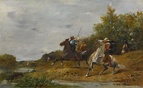 The Boar Hunt, undated