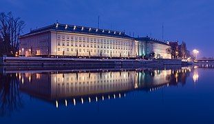 Former Regierungspräsidium (now the headquarters of the Lower Silesian Voivodeship Sejmik) in Wrocław (by Felix Bräuler, Erich Böddicker, Arthur Reck, 1939–45)