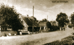 The village before World War II.