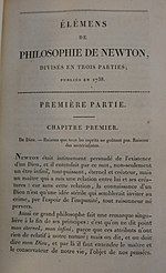 First page to volume 19 of Oeuvres complètes de Voltaire. Nouvelle édition (1818)