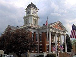 Washington County Courthouse in Jonesborough