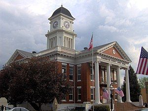 Washington County Courthouse in Jonesborough