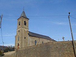 Village church of Aix-sur-Cloie