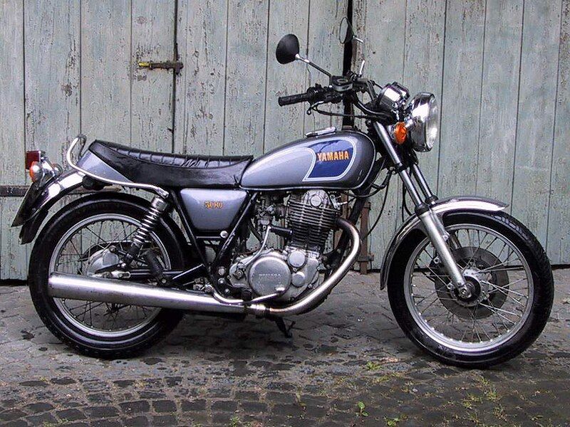 File:Yamaha SR500 side.jpg