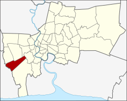 Khet location in Bangkok