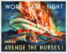 A propaganda poster calling on Australians to avenge the sinking of AHS Centaur