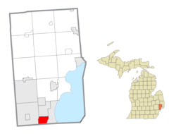 Location within Macomb County