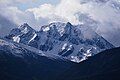 Lectern Peak, with the top of parent Aquila Mountain (left)