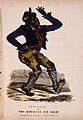 "Mr. T. Rice as the Original Jim Crow" (c.1832)