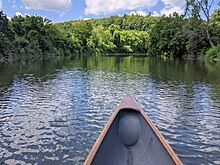 The Mettawee River near Whitehall, NY.