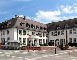 The town hall in Oberhoffen-sur-Moder