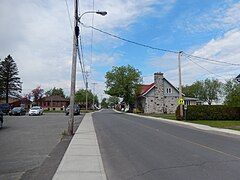 Route 218 in Notre-Dame-de-Lourdes.