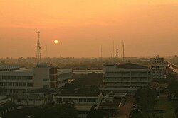 Mueang Sa Kaeo in the dusk