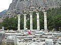 Image 6The Temple of Athena at Priene, an ancient site near Turunçlar in Aydın province.