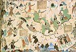 Story of the Five Hundred Robbers (535–557 CE), Mogao Caves, Cave 285, Dunhuang, Western Wei period