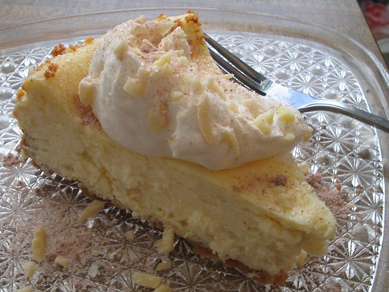 File:Almond Cheesecake.jpg