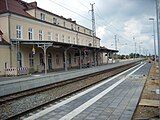 Platform of the train station