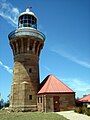 View of Barrenjoey Lighthouse located at the northern end of Palm Beach