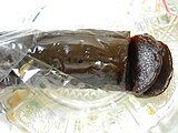 Dodol made from coconut sugar and ground glutinous rice