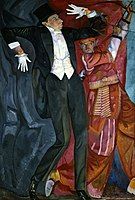 Boris Grigoriev, Portrait of Vsevolod Meyerhold, 1916