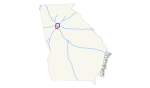 I-285 (GA) map