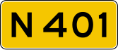 Provincial highway 401 shield}}