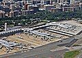 Image 84Reagan Washington National Airport in Arlington, Virginia is the closest airport to the city among the three major Washington metropolitan area airports. (from Washington, D.C.)