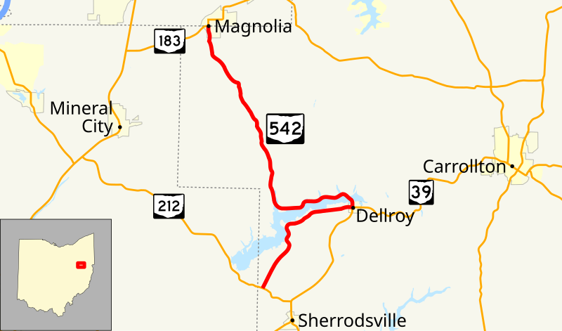 File:OH 542 map.svg