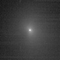 Comet Tempel 1, imaged from 4.2 million km at the start of Impact phase