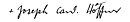 Joseph Höffner's signature