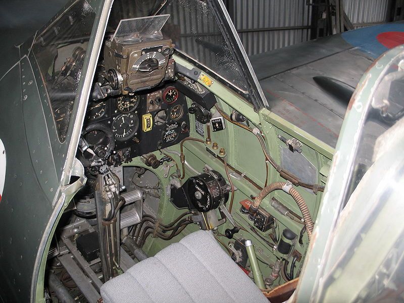 File:Spitfire cockpit.jpg