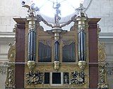 Organ in the Église Sainte-Marthe in Tarascon